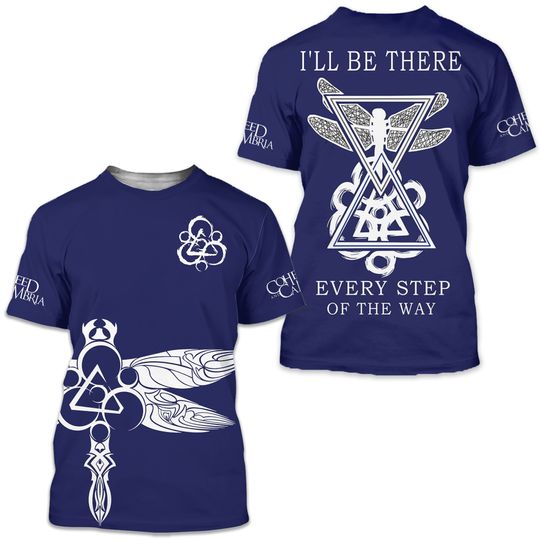 Discover Coheed And Cambria I’ll Be There Every Step Of The Way 3D T-Shirt
