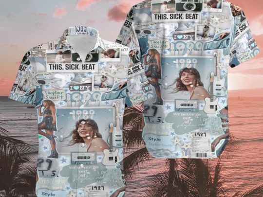 Discover Taylorr Swifts Singer Hawaiian Shirts, Gifts for Fan