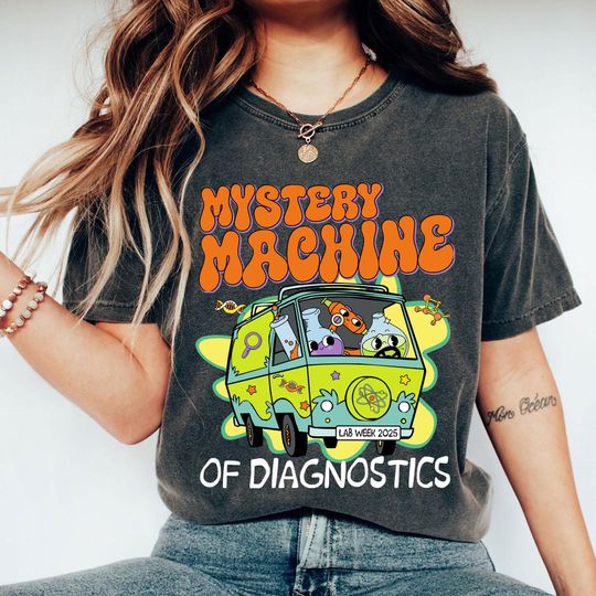 Discover Mystery Machine Shirt, Retro Lab Week 2025 shirt