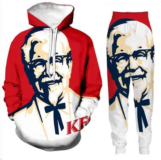 Discover KFC 3D 3D Hoodie Jogger