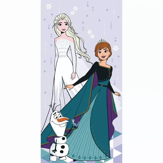 Discover Disneyyy Frozenn Enchanted Winter Beach Towel