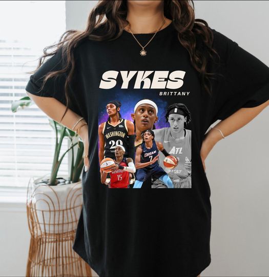Discover Brittany Sykes Graphic Basketball Unisex Tee