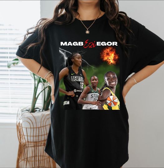 Discover Ezi Magbegor Basketball Graphic T-Shirt, Unisex Tee
