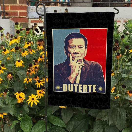 Discover Free Duterte Supporter President Rodrigo Digong Philippines Flag, Filipino Pride Flag