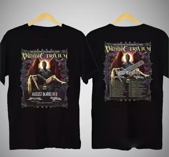 Discover Trivium And Bullet For My Valentine The Poisoned Ascendancy Tour 2025 T-Shirts