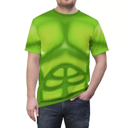 Discover The Incredible Hulk Cosplay Costume Green Superhero Tshirt 3D Printed