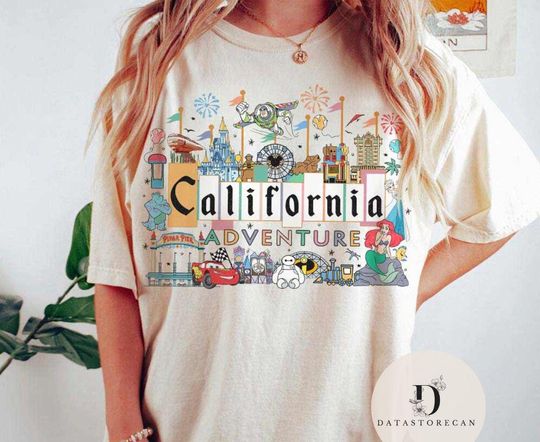 Discover Disneyyy California Adventure shirt, Mickeyy & friends Disneyyland Family trip Shirt