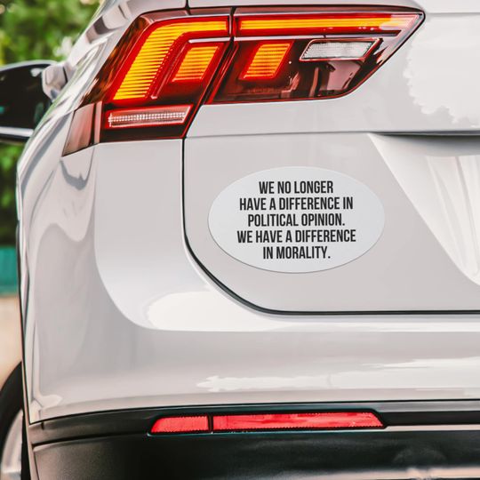 Discover Political Opinion Car Magnet Bumper, Human Rights Magnet, Democratic Social Justice