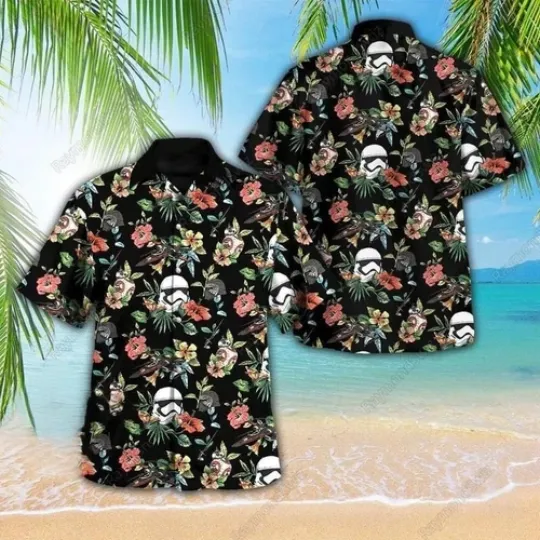 Discover Stormtrooper Hawaiian Shirt Starr Warss Button Shirt Stormtrooper Aloha Shirts