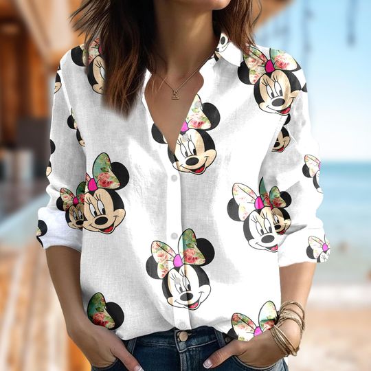 Discover Cute Disneyyy Minniee Mouse Women Blouse
