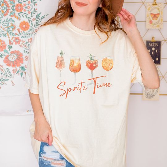 Discover Aperol Spritz Sippin On Sunshine Shirt Signature Drink Sign Preppy Stuff Ocean