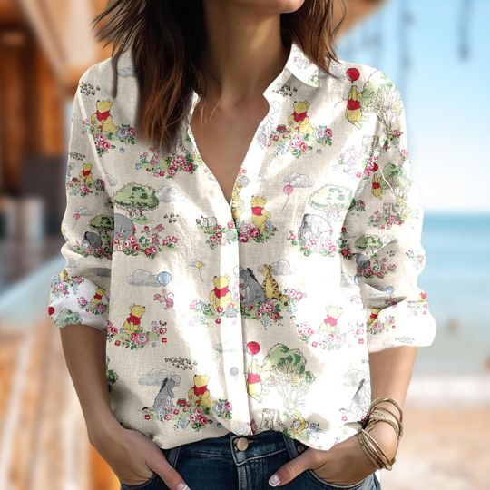 Discover Disneyyy winniee the poohh Women Blouse