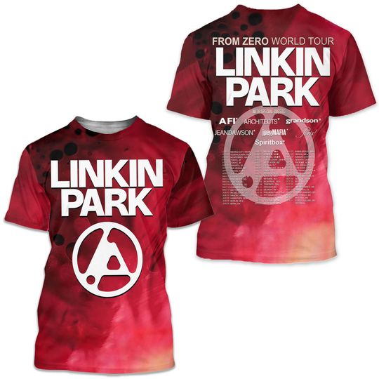 Discover Linkin Park World Tour 2025 Fan T-Shirt