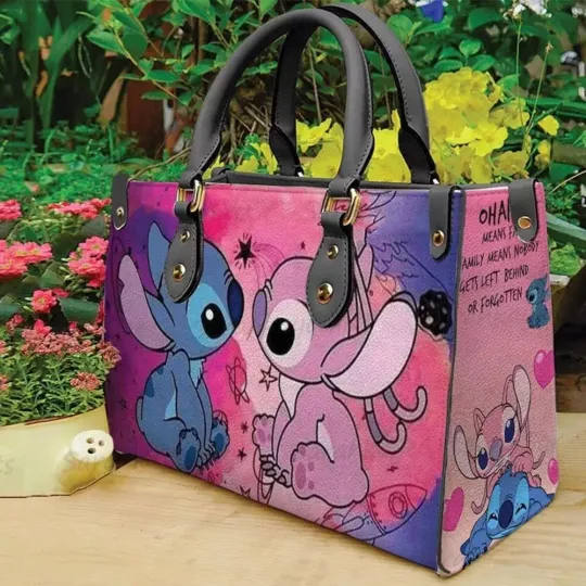 Discover Stitchh Leather Handbag, Lilo and Stitchh Lovers Gift Bag