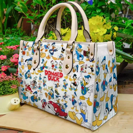 Discover Donald Duckk Women Leather Hand Bag