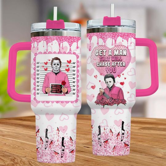 Discover Michael Myers Tumbler 40oz, Boogeyman Coffee Tumbler