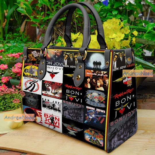 Discover Bon Jovi Leather Handbag, Bon Jovi Woman Handbag