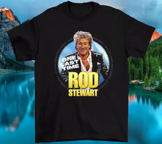 Discover One Last Time Rod Stewart 2025 Tour Shirt