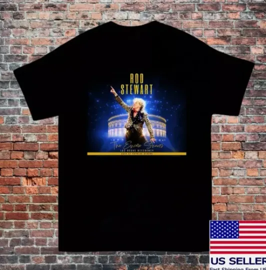 Discover Rod Stewart 2025 Tour T-Shirt, Rod Stewart Fan Shirt