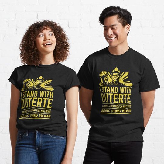 Discover Free Duterte - Supporter President Rodrigo Digong Duterte Classic T-Shirt