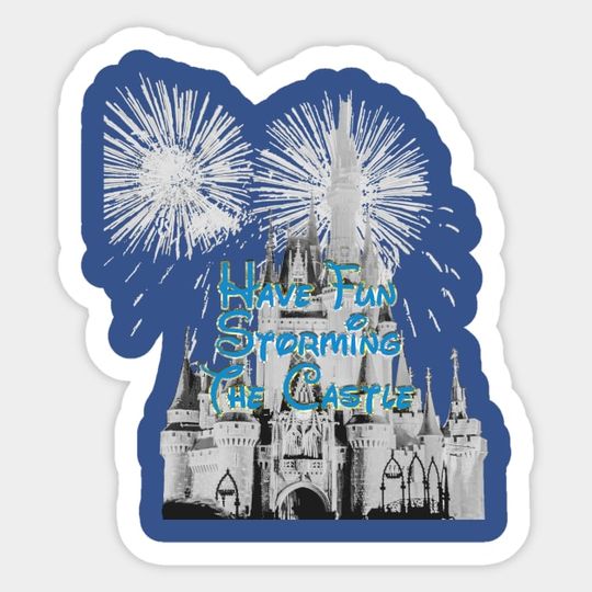 Discover Storming the Castle - Magicc Kingdom - Sticker