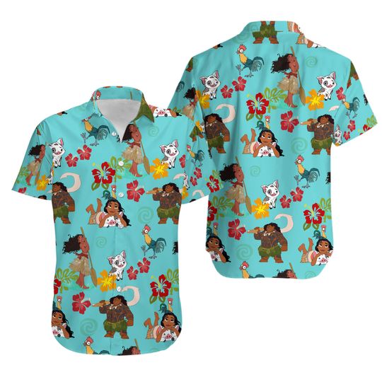 Discover Tropical Princess 3D All Over Printed Hawaiian Shirt