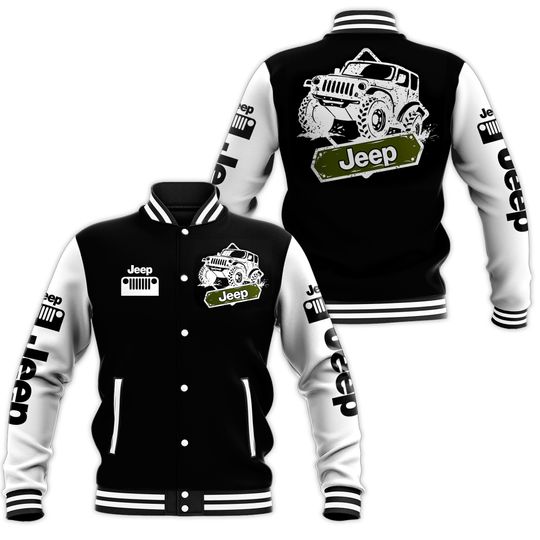 Discover Jeep Baseball Jacket