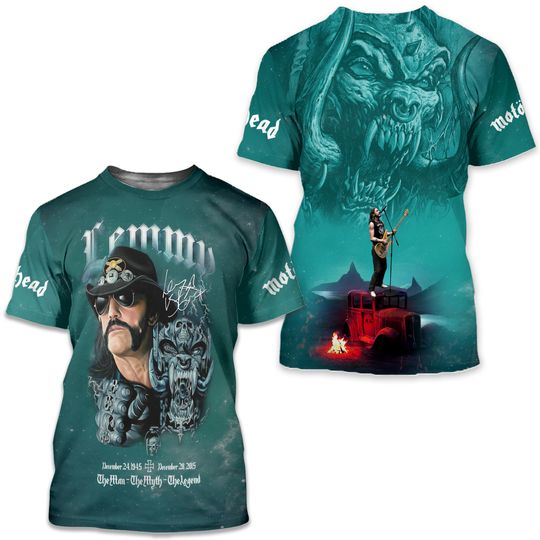 Discover Motorhead 3D T Shirt