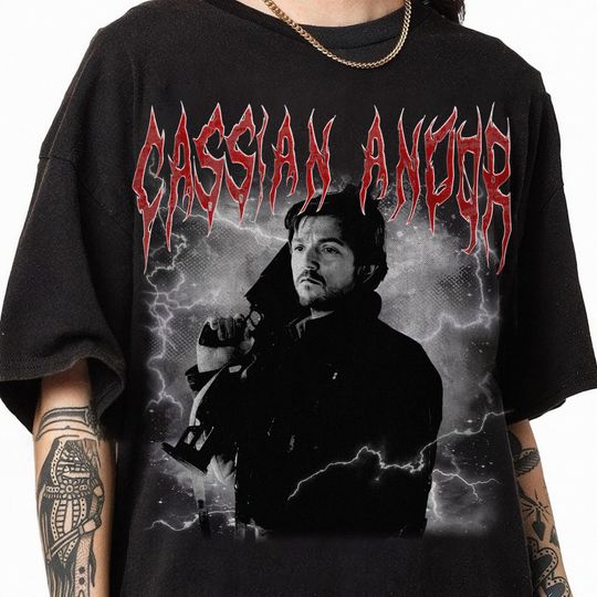 Discover Cassian Andor Black Metal Vintage Shirt