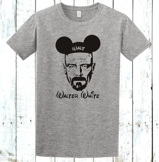 Discover Walt Soft Cotton Shirt, Walter White Mickeyy Ears Shirt, Disneyyy Shirt