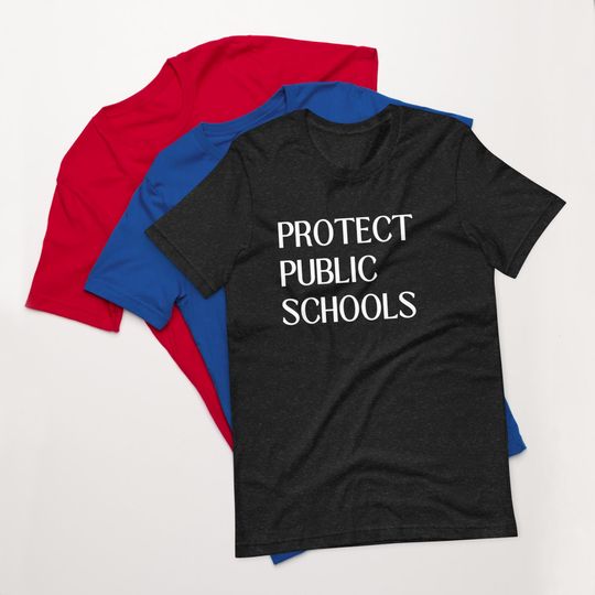 Discover Protect Public Schools Shirt, Teacher Shirts, Public Educator Gift