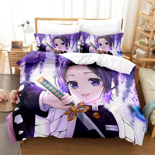 Discover demon 2pc Bedding Bedding Set Quilt Cover Pillowcase