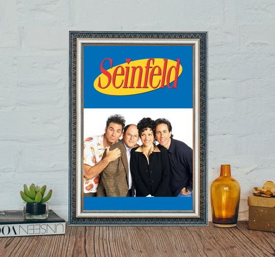 Discover Seinfeld Movie Poster, Seinfeld Classic Movie Poster