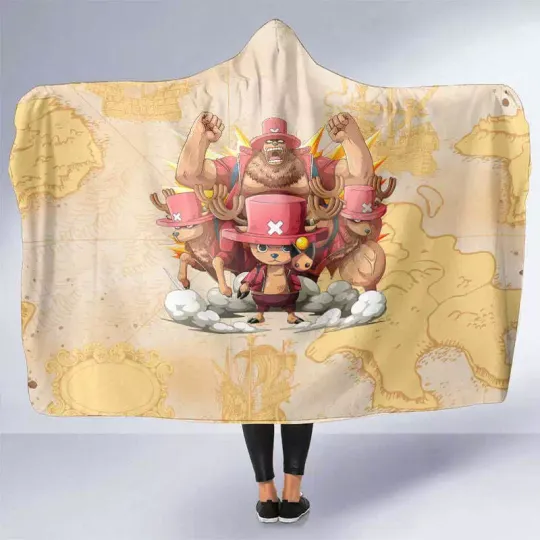 Discover Tony Tony Chopper - One  Hooded Blanket Anime