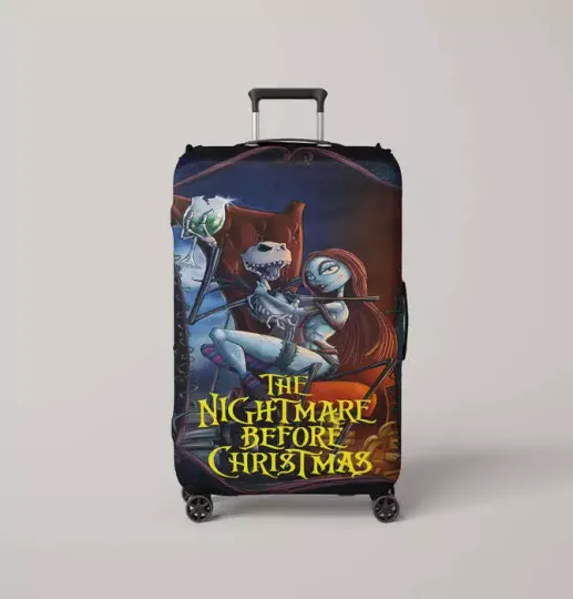 Discover nightmare before christmas romance Luggage Cover