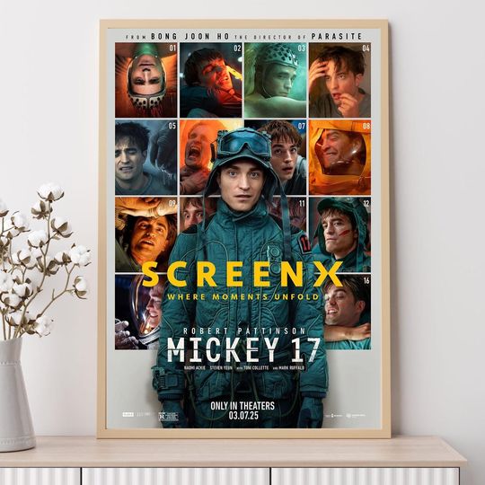 Discover Mickeyy 17 (2025) Movie Posters, Movie Fan Gift, Home Decor