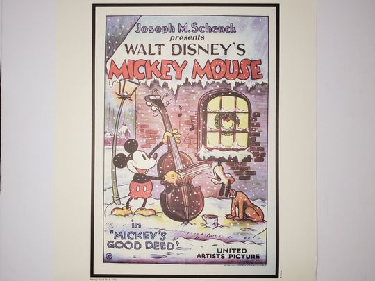 Discover Walt Disneyy's Mickeyy's Good Deed Movie Poster, Disneyyy Poster