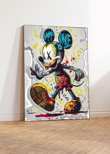 Discover Mickeyy mouse Poster, Disneyyy Fan Gift, Mickeyyy Poster