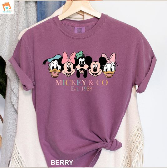 Discover Disneyyy Vintage Mickeyy mouse Shirt, Retro Mickeyy and Friends Shirt