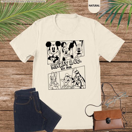 Discover Mickeyy & Co. est. 1928 Shirt, Mickeyy And Friends Shirt, Disneyyy Trip Shirt