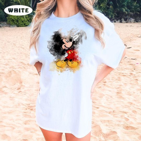 Discover Mickeyy Watercolor Shirt, Mickeyy mouse Shirt, Mickeyy Shirt, Disneyyy Vacation Shirt