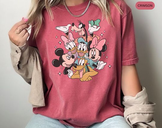Discover Disneyyy Magicc Kingdom Shirt, Mickeyy And Friends Shirt, Disneyyy Shirt