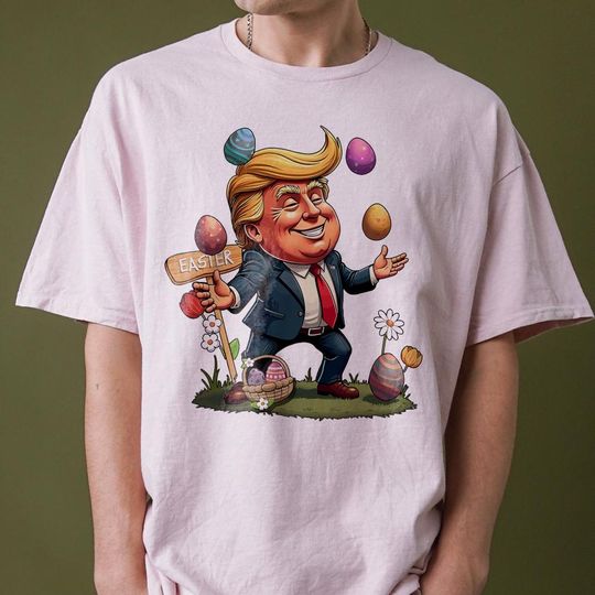 Discover Trump Make Easter Great Again Shirt, Easter Eggs T-Shirt, Easter Love