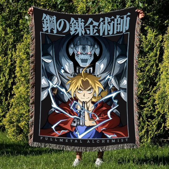 Discover Anime Hand Woven Blanket, Anime Tapestry Throw