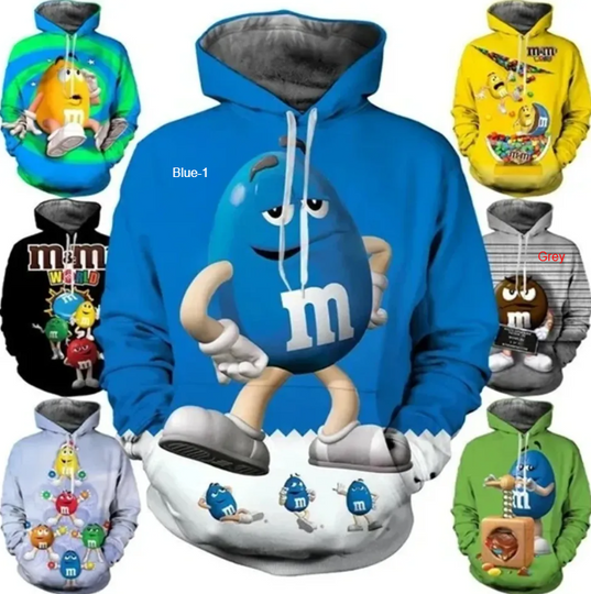 Discover Chocolate Bean 3d Hoodies