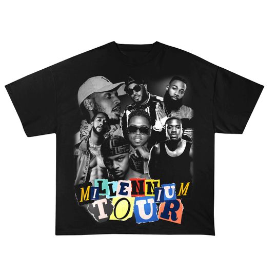Discover Millennium 2025 Tour Fan, Gift, Concert Tshirt The Millennium Tour 2025 Shirt