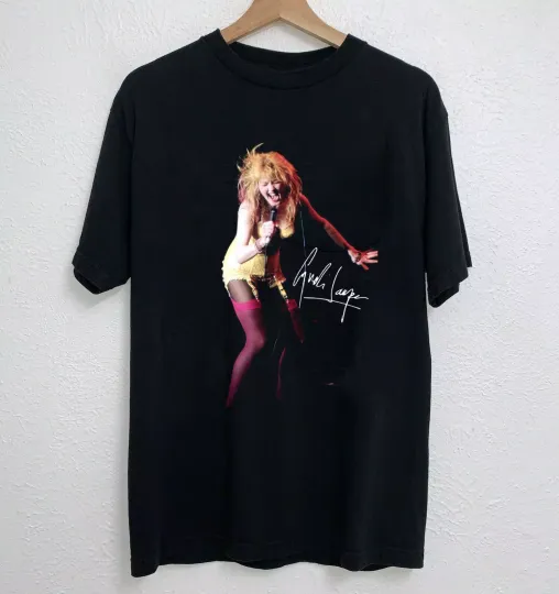 Discover Cyndi Lauper Classic Short Sleeve Black All Size Shirt