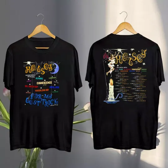 Discover Halsey For My Last Trick The Tour Dates 2025 Shirt, Halsey 2025 Concert,
