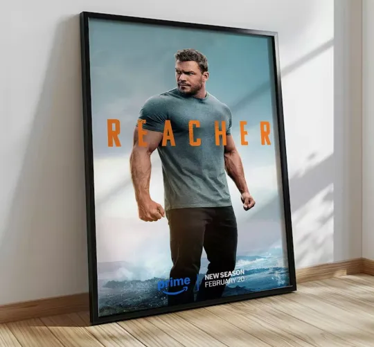 Discover Reacher Movie 2025 Poster Print, Wall Art
