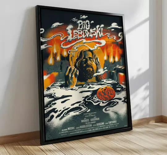 Discover The Big Lebowski Vintage Poster, Movie Print